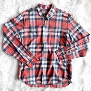 J. Crew Summer Plaid Long Sleeve Shirt MB0726
